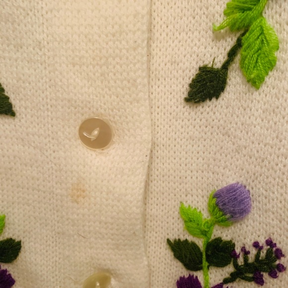 Vintage grandma cardigan - Picture 4 of 4